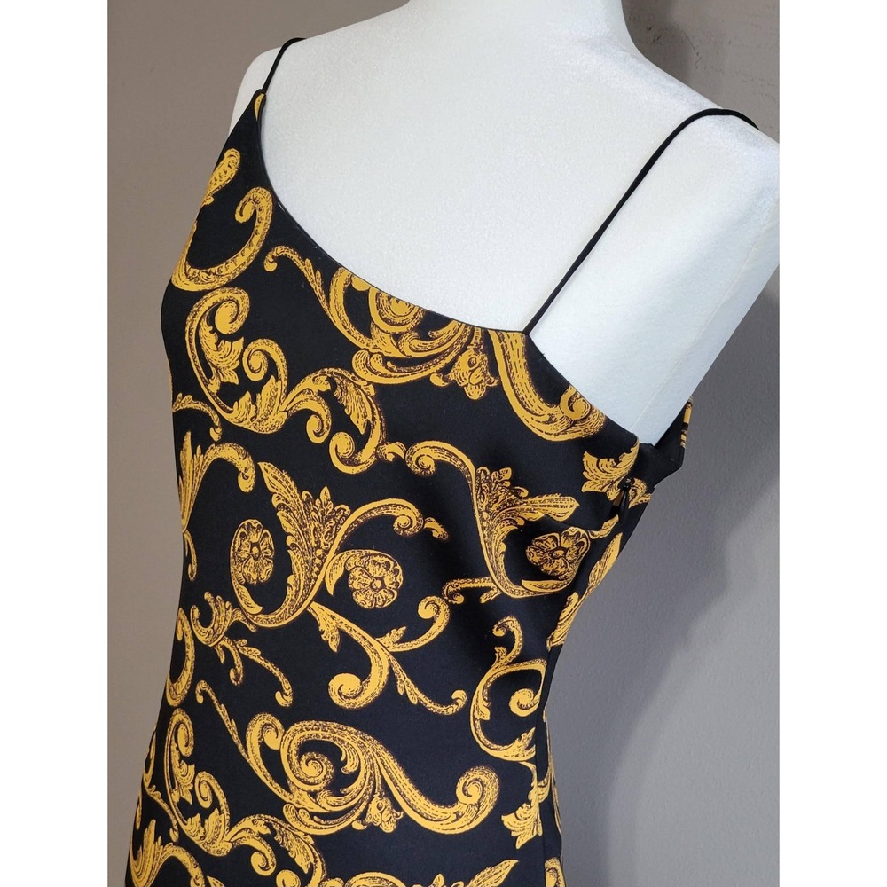 GUESS Bodycon Asymmetrical Shoulder Mini Dress - Picture 5 of 6